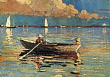 Famous Harbor Paintings - Gloucester Harbor
